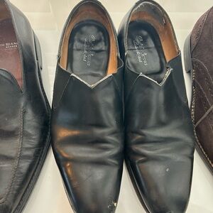 Ralph Lauren Black Leather Loafers Men’s Size 11